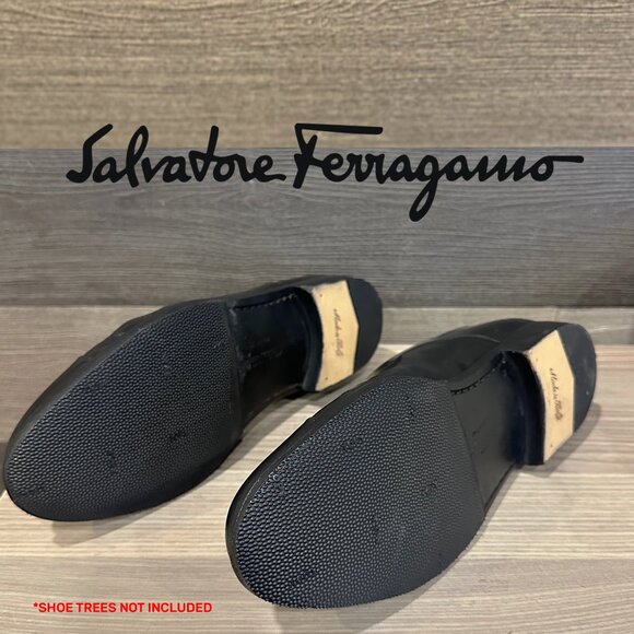 Salvatore Ferragamo - Men's 7.5 Cap Toe Oxford - New Topy Soles & Italian Heels - Picture 6 of 16